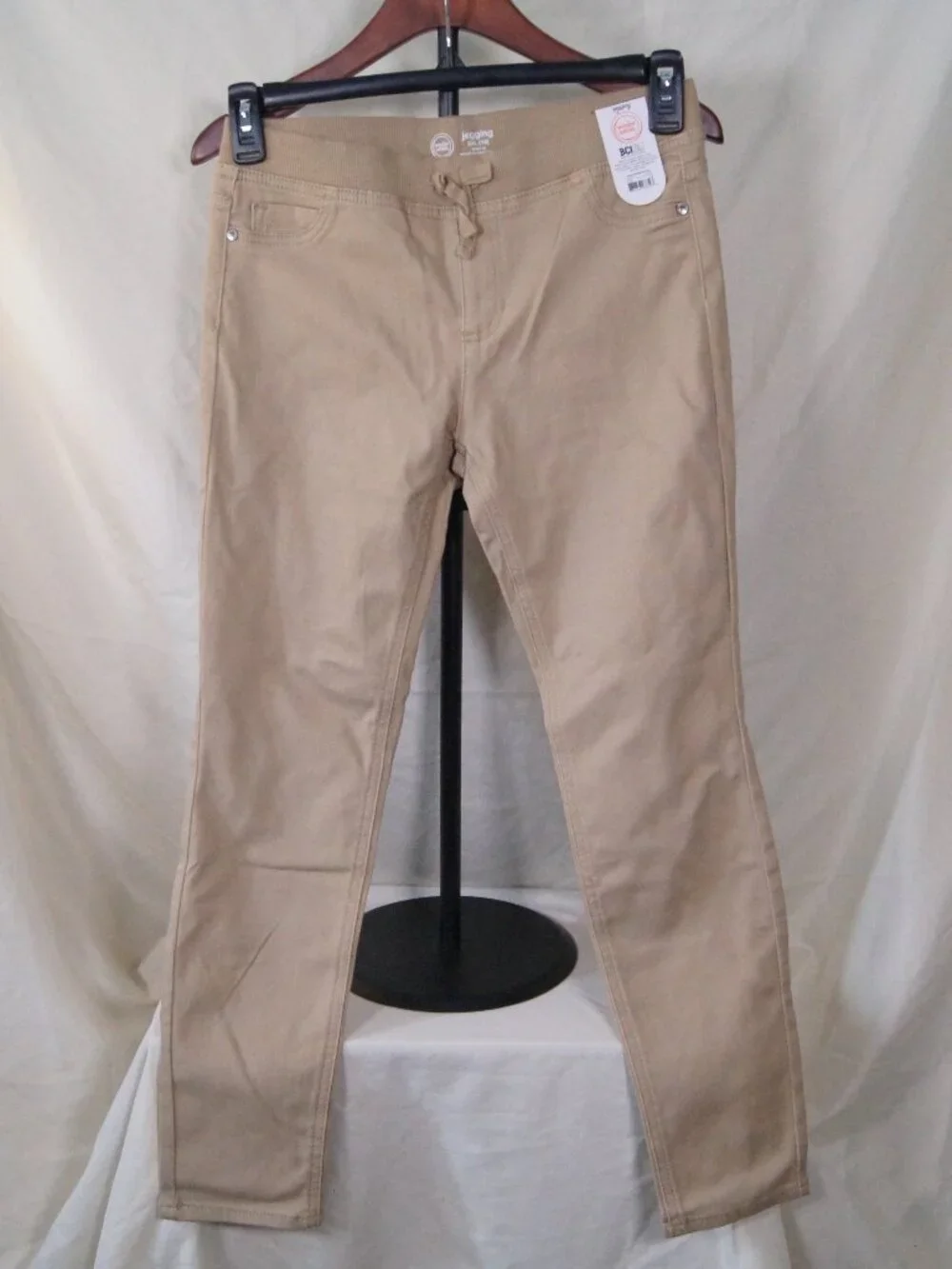 Wonder Nation Mocha Jeggings-Stretch Waistband XXL (18) Better Cotton Initiative